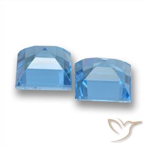Topaz Gemstones in 7 x 7 mm (calibrated) Size for Sale, Topaz Stones in Sky Blue Color