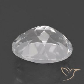 Topaz Gemstone in 10 x 8 mm (calibrated) Size for Sale, Topaz Stone in White Color
