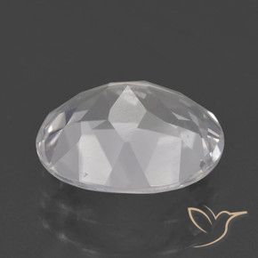 Topaz Gemstone in 10 x 8 mm (calibrated) Size for Sale, Topaz Stone in White Color