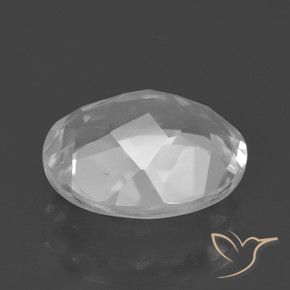 Topaz Gemstone in 10 x 8 mm (calibrated) Size for Sale, Topaz Stone in White Color