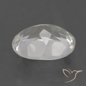 Topaz Gemstone in 10 x 8 mm (calibrated) Size for Sale, Topaz Stone in White Color