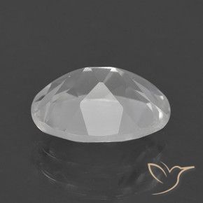 Topaz Gemstone in 10 x 8 mm (calibrated) Size for Sale, Topaz Stone in White Color