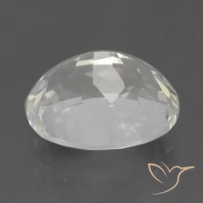 Topaz Gemstone in 10 x 8 mm (calibrated) Size for Sale, Topaz Stone in White Color