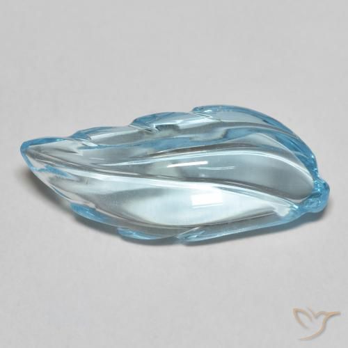 Topaz Gemstone in 20.6 x 8.8 mm Size for Sale, Topaz Stone in Swiss Blue Color