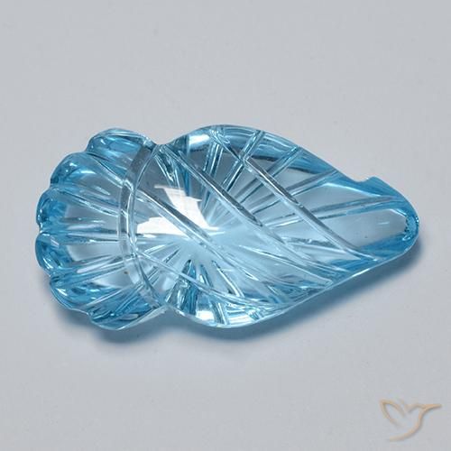 16.79ct Natural Swiss Blue Topaz, Fancy, Transparent