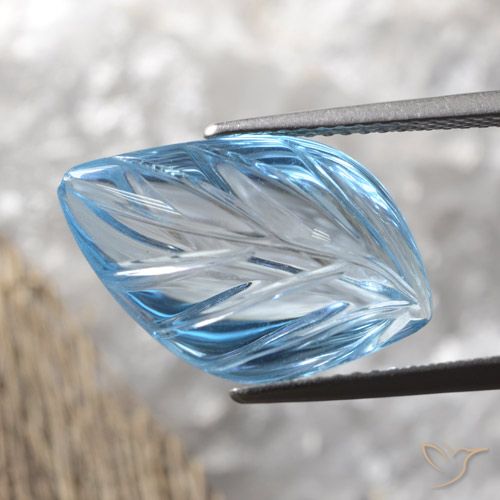 9.21ct Natural Sky Blue Topaz, Fancy, Transparent