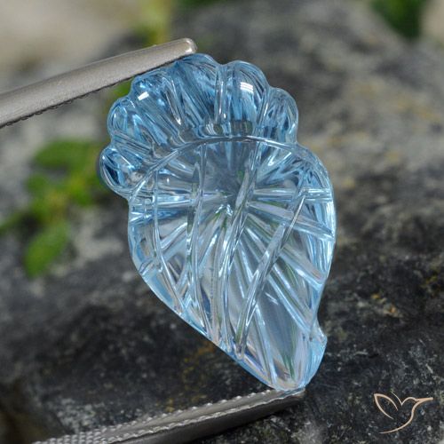 9.99ct Natural Sky Blue Topaz, Fancy, Transparent