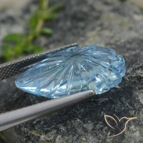 Topaz Gemstone in 19.7 x 11.8 mm Size for Sale, Topaz Stone in Sky Blue Color