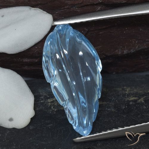 6.11ct Natural Sky Blue Topaz, Fancy, Transparent
