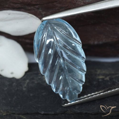 6.89ct Natural Swiss Blue Topaz, Fancy, Transparent
