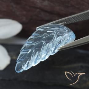 Topaz Gemstone in 19.9 x 10.2 mm Size for Sale, Topaz Stone in Swiss Blue Color