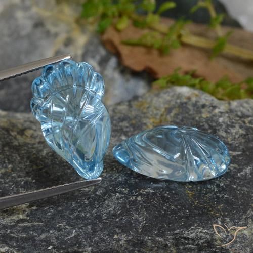 20.63ctw Natural Sky Blue Topaz, Fancy, Transparent