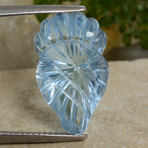 12.00ct Natural Sky Blue Topaz, Fancy, Transparent