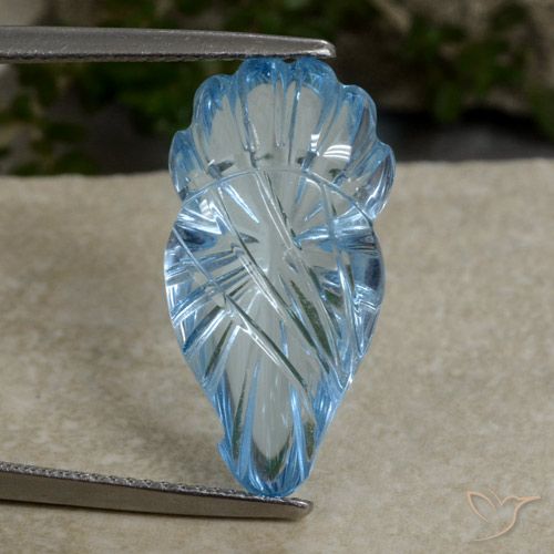 11.59ct Natural Sky Blue Topaz, Fancy, Transparent