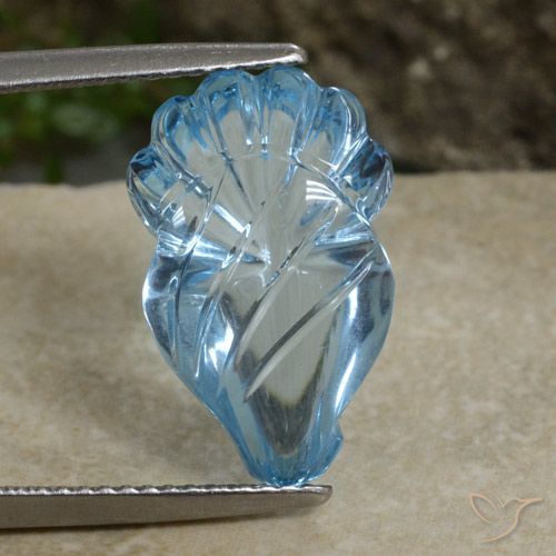 9.14ct Natural Sky Blue Topaz, Fancy, Transparent