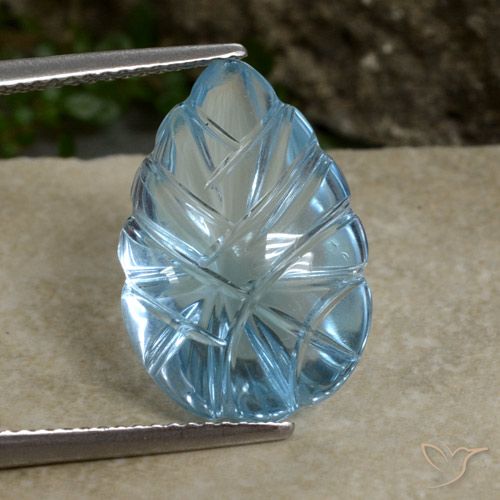9.91ct Natural Swiss Blue Topaz, Fancy, Transparent