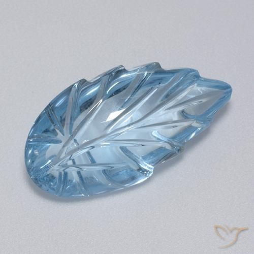 15.56ct Natural Sky Blue Topaz, Fancy, Transparent