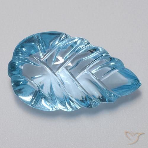 15.65ct Natural Swiss Blue Topaz, Fancy, Transparent