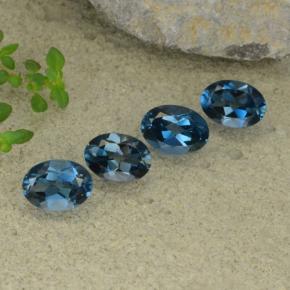 1ct Oval Facet London Blue Topaz Gem for sale 1ct Oval Facet London Blue Topaz Gem (ID: 480539)