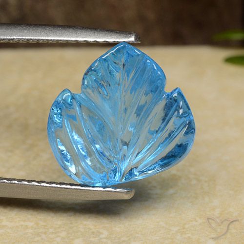 5.41ct Natural Swiss Blue Topaz, Fancy, Transparent