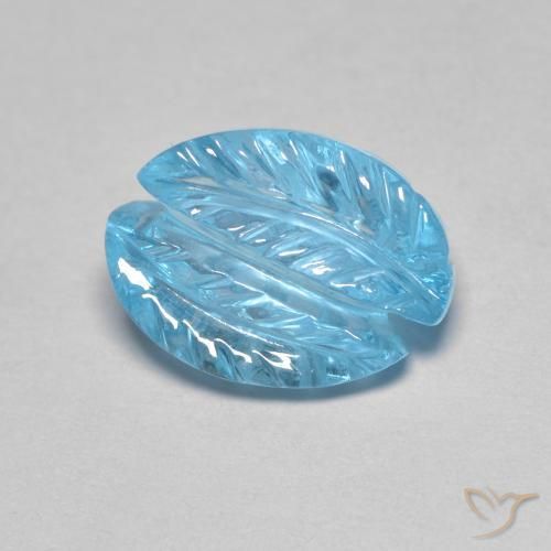 4.80ct Natural Swiss Blue Topaz, Fancy, Transparent