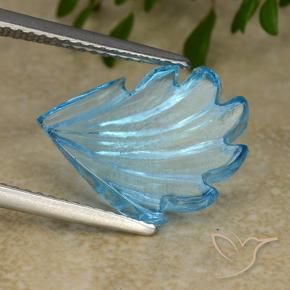 Topaz Gemstone in 14.9 x 11.7 mm Size for Sale, Topaz Stone in Swiss Blue Color