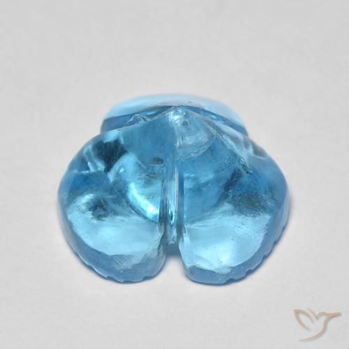 Topaz Gemstone in 12 x 12 mm (calibrated) Size for Sale, Topaz Stone in Swiss Blue Color
