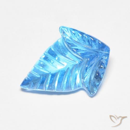 6.93ct Natural Swiss Blue Topaz, Fancy, Transparent