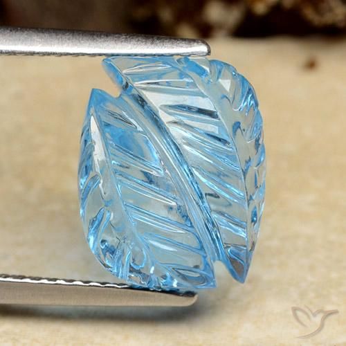 6.25ct Natural Swiss Blue Topaz, Fancy, Transparent