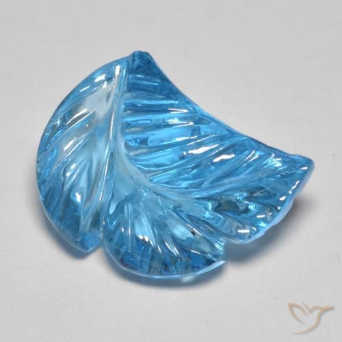 6.27ct Natural Swiss Blue Topaz, Fancy, Transparent