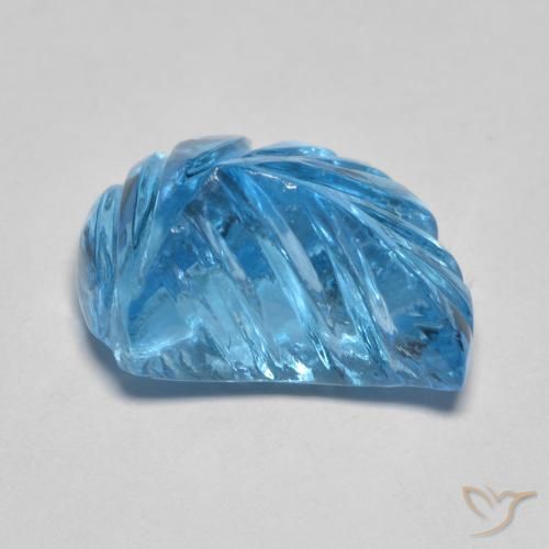 Topaz Gemstone in 12.6 x 9.9 mm Size for Sale, Topaz Stone in Swiss Blue Color
