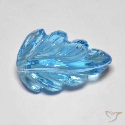 10.05ct Natural Swiss Blue Topaz, Fancy, Transparent