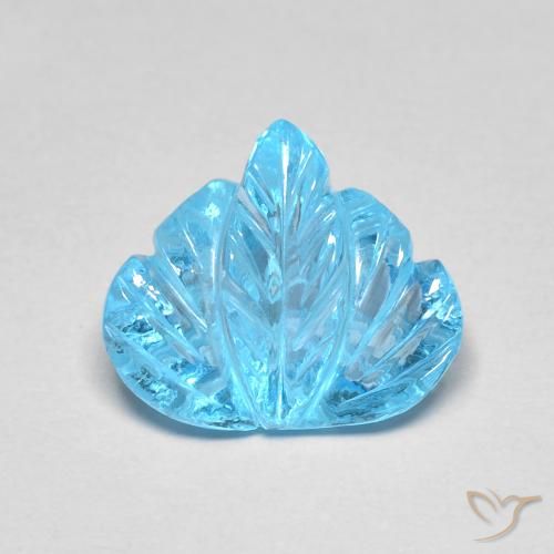 5.55ct Natural Swiss Blue Topaz, Fancy, Transparent