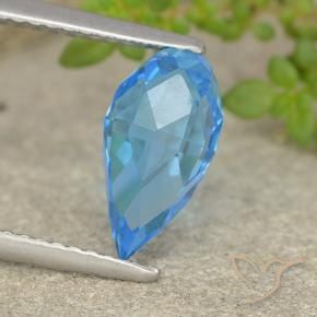 Topaz Gemstone in 10.9 x 5.8 mm Size for Sale, Topaz Stone in Swiss Blue Color