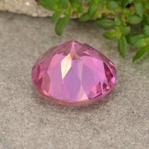 Topaz Gemstone in 10 mm (calibrated) Size for Sale, Topaz Stone in Deep Magenta Color