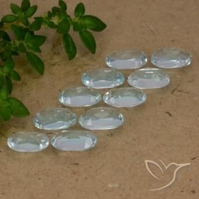 Topaz Gemstones in 5 x 3 mm (calibrated) Size for Sale, Topaz Stones in Sky Blue Color