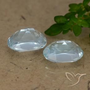 Topaz Gemstones in 7 x 5 mm (calibrated) Size for Sale, Topaz Stones in Sky Blue Color