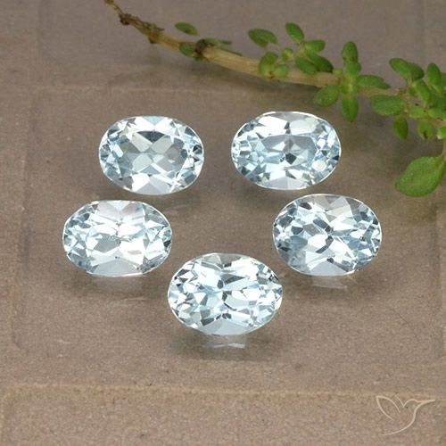 5.18ctw Natural Sky Blue Topaz, Oval, VVS-VS