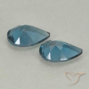 Topaz Gemstones in 7 x 5 mm (calibrated) Size for Sale, Topaz Stones in London Blue Color
