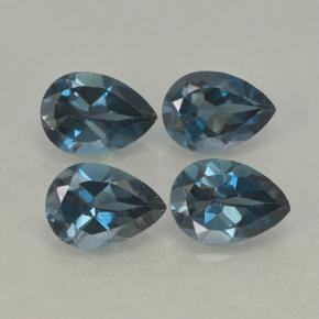 0.8ct Pear Facet London Blue Topaz Gem for sale 0.8ct Pear Facet London Blue Topaz Gem (ID: 499755)