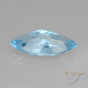 Topaz Gemstone in 14.9 x 6.9 mm Size for Sale, Topaz Stone in Sky Blue Color