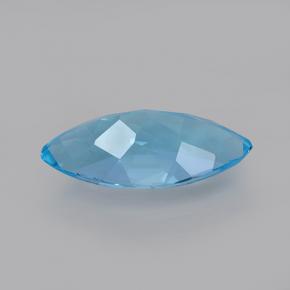 Topaz Gemstone in 14.9 x 7 mm Size for Sale, Topaz Stone in Swiss Blue Color