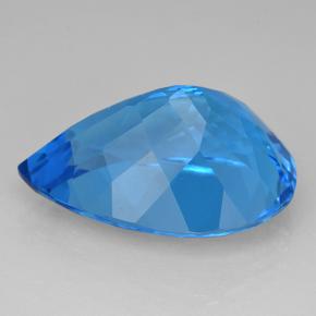 Topaz Gemstone in 22.1 x 16.2 mm Size for Sale, Topaz Stone in Swiss Blue Color