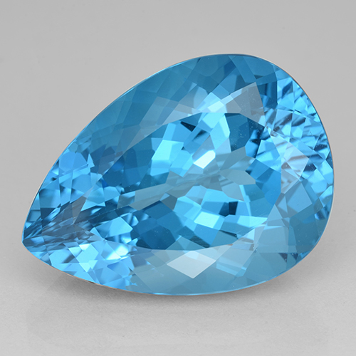 blue topaz gemstone