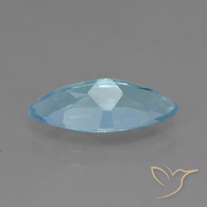 Topaz Gemstone in 15 x 7 mm Size for Sale, Topaz Stone in Sky Blue Color