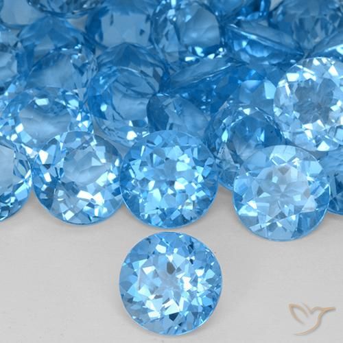 Best Swiss Blue Topaz for a Solitaire Ring