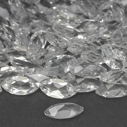 Topaz Gemstone in 6 x 3 mm Size for Sale, Topaz Stone in Warm White Color