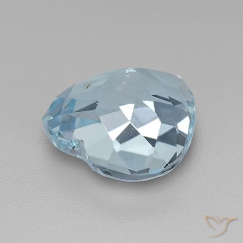 Topaz Gemstone in 10 x 10 mm (calibrated) Size for Sale, Topaz Stone in Sky Blue Color