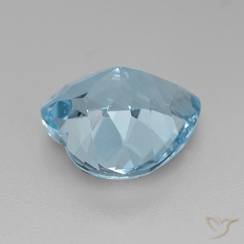 Topaz Gemstone in 10 x 10 mm (calibrated) Size for Sale, Topaz Stone in Sky Blue Color