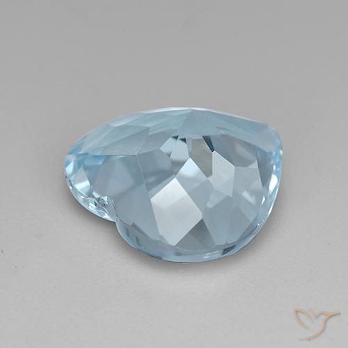Topaz Gemstone in 10 x 10 mm (calibrated) Size for Sale, Topaz Stone in Sky Blue Color